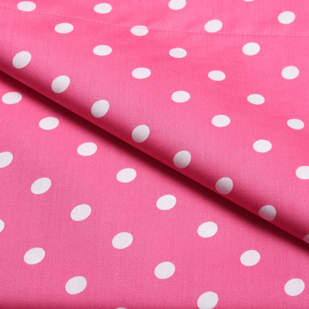 Housse de couette en coton mélangé à pois, 600 fils/cm², qualité supérieure