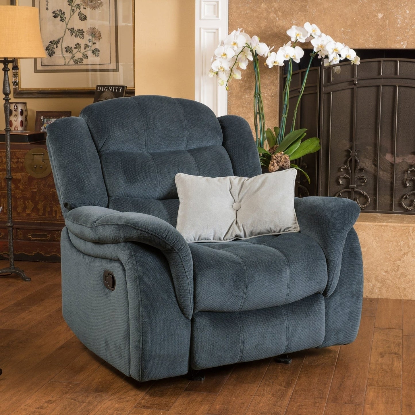 Fauteuil inclinable surdimensionné et luxueux pour une détente ultime
