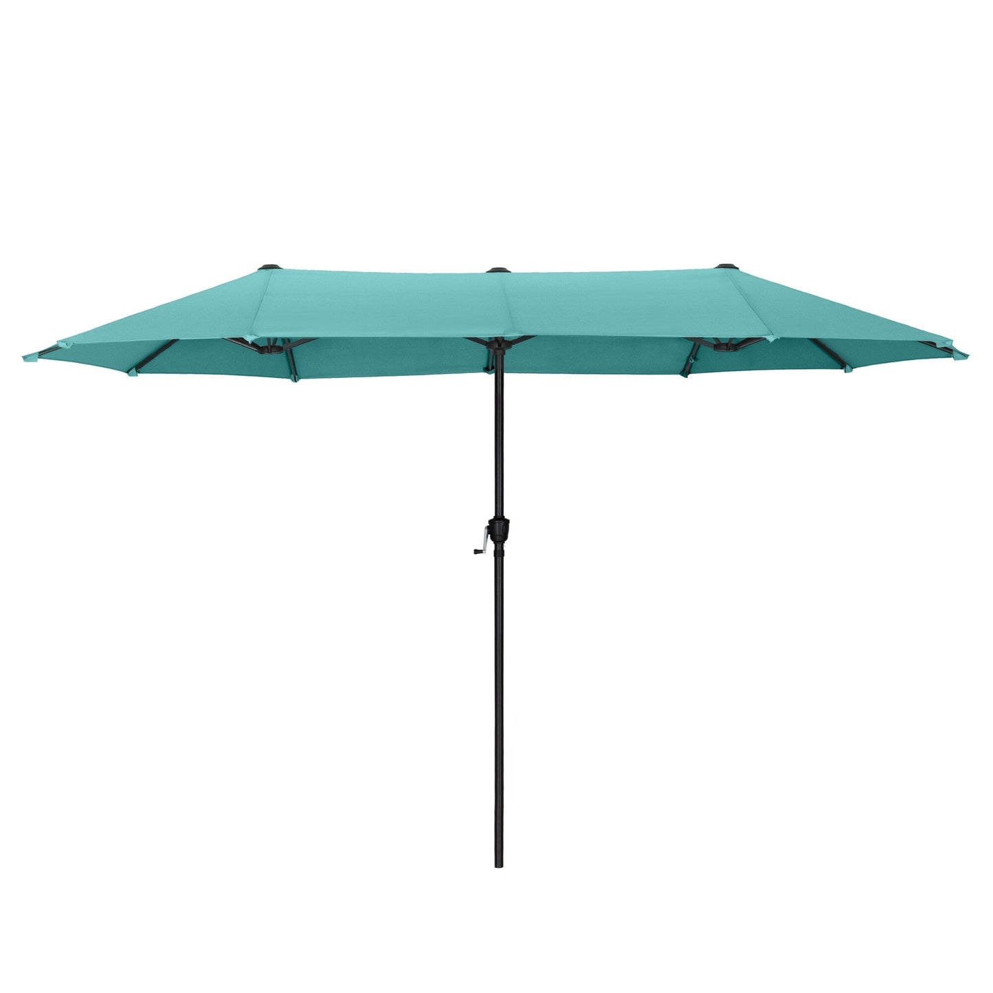 Parasol de terrasse double face extra large de 4 m (13 pi) avec manivelle, MAISON ARTS