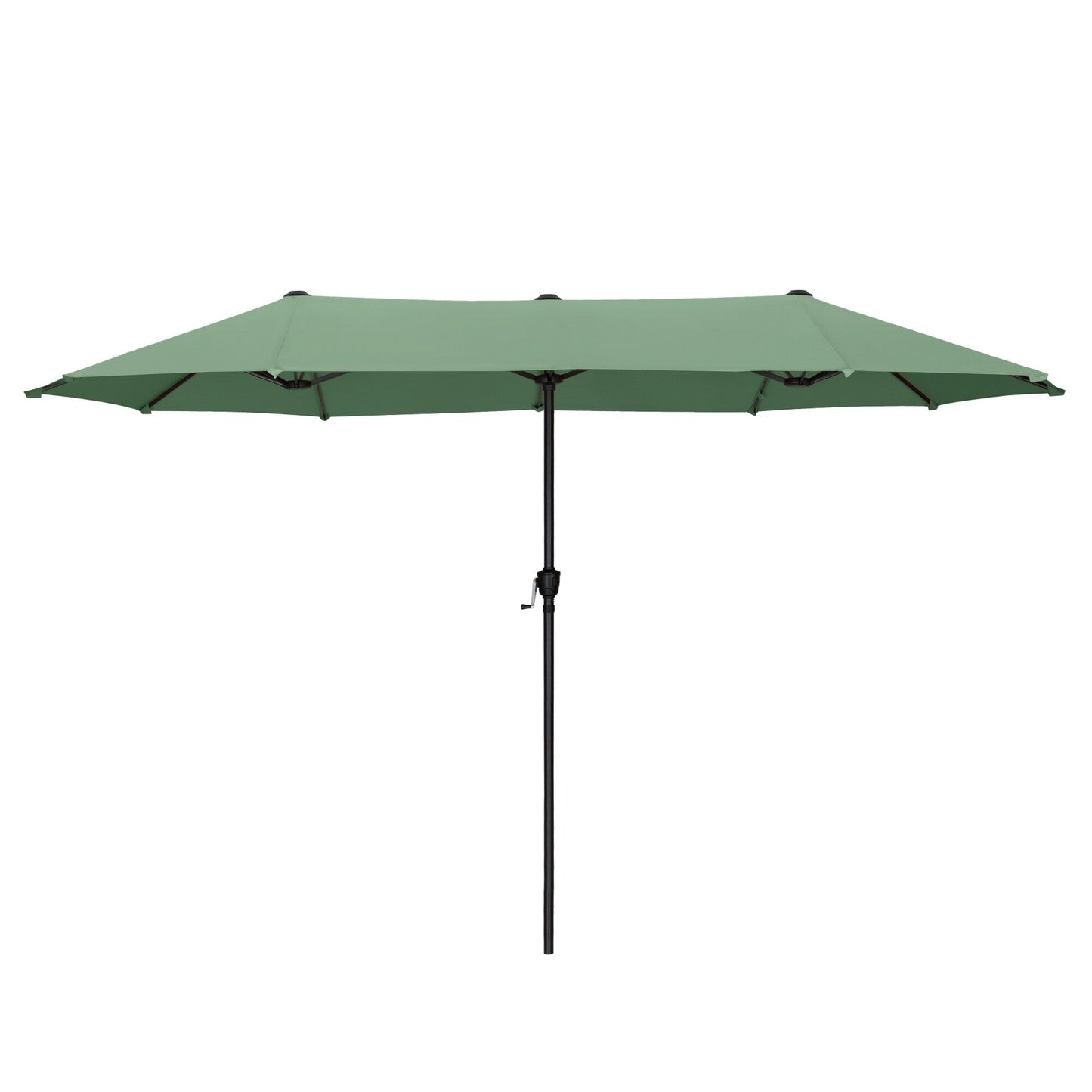Parasol de terrasse double face extra large de 4 m (13 pi) avec manivelle, MAISON ARTS