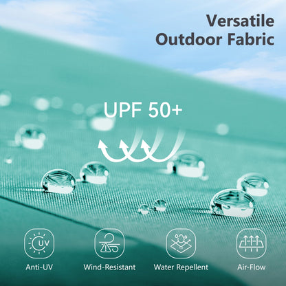 Parasol double face extra large de 4,57 m (15 pi) avec base incluse, MAISON ARTS