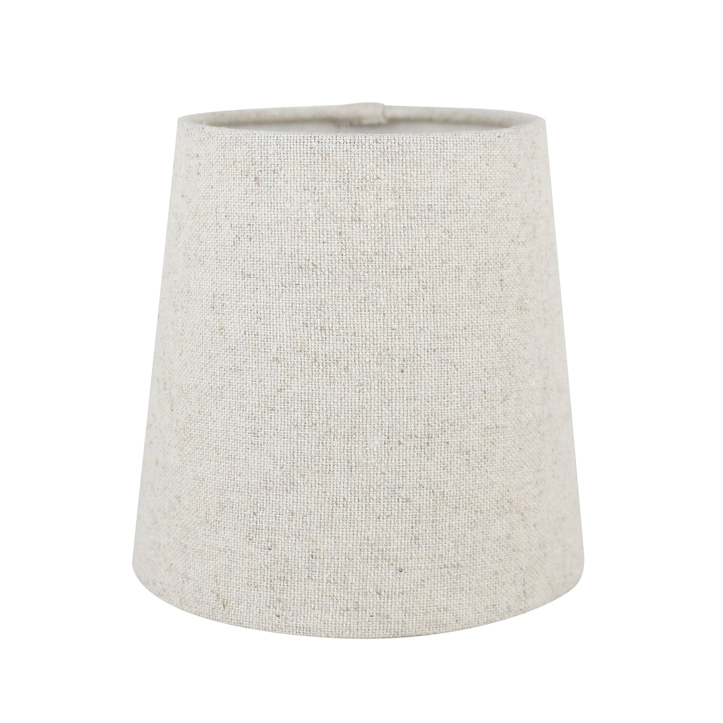 Abat-jour à pince en lin MERIVILLE pour lustre, 10 cm x 12,5 cm x 12,5 cm