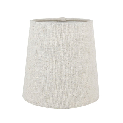 Abat-jour à pince en lin MERIVILLE pour lustre, 10 cm x 12,5 cm x 12,5 cm