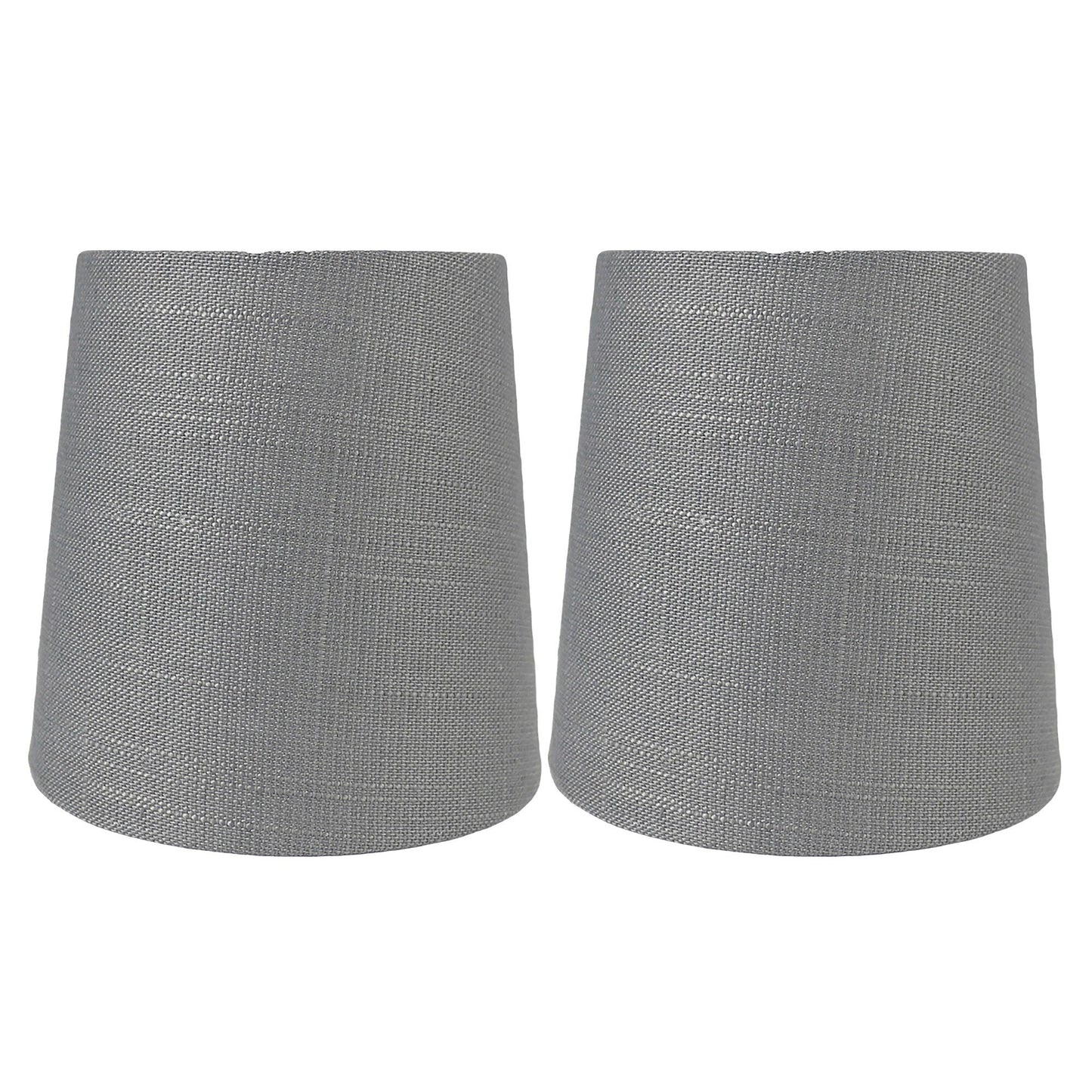 Abat-jour à pince en lin MERIVILLE pour lustre, 10 cm x 12,5 cm x 12,5 cm