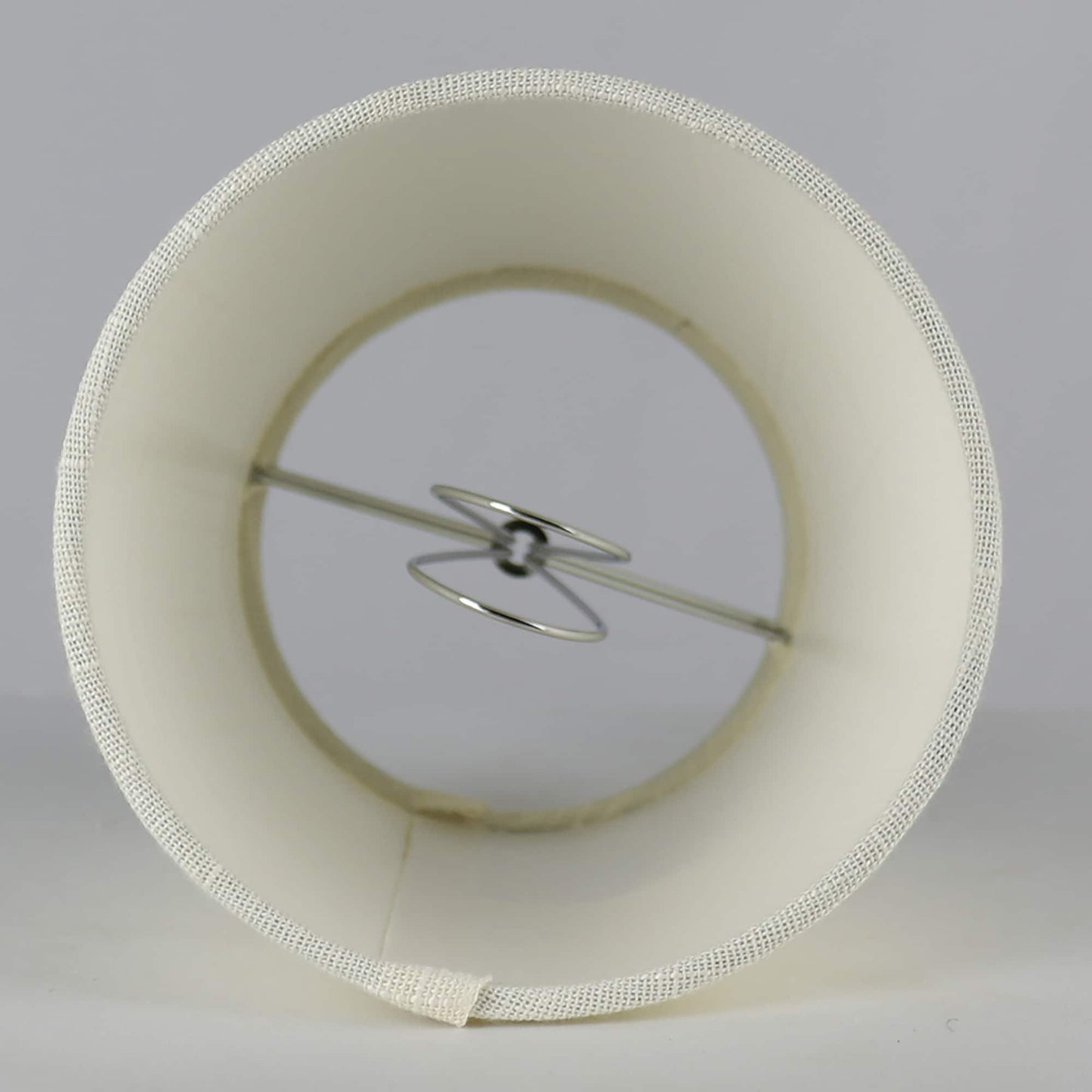 Abat-jour à pince en lin MERIVILLE pour lustre, 10 cm x 12,5 cm x 12,5 cm