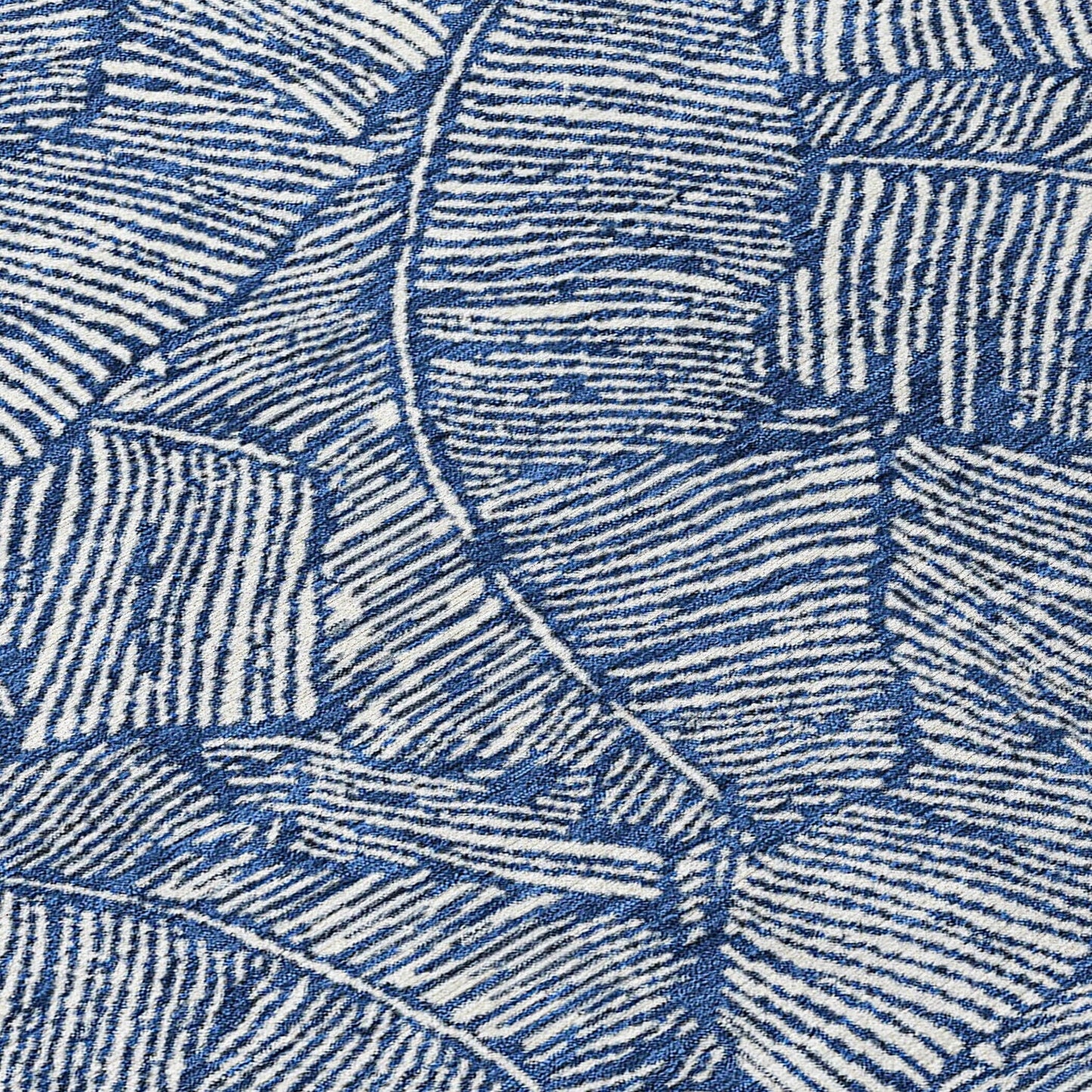 Tapis Chantille Tropical Palm lavable en machine pour intérieur/extérieur