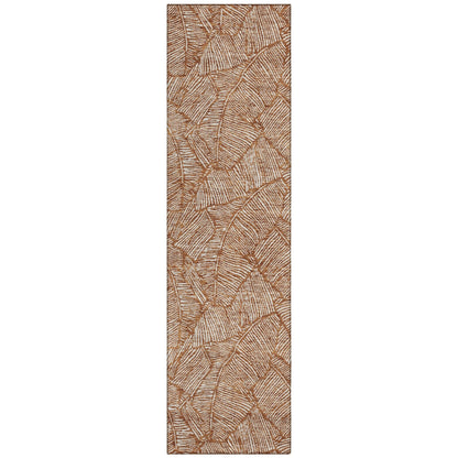 Tapis Chantille Tropical Palm lavable en machine pour intérieur/extérieur
