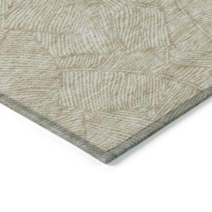 Tapis Chantille Tropical Palm lavable en machine pour intérieur/extérieur