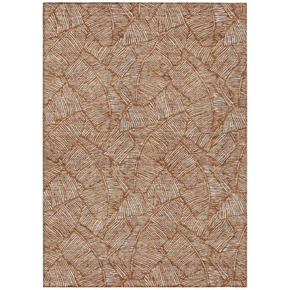 Tapis Chantille Tropical Palm lavable en machine pour intérieur/extérieur