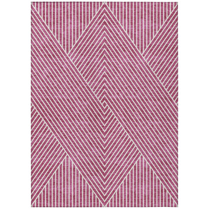 Tapis Chantille géométrique moderne lavable en machine pour intérieur/extérieur