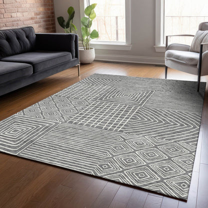 Tapis moderne en mosaïque Chantille lavable en machine pour intérieur/extérieur