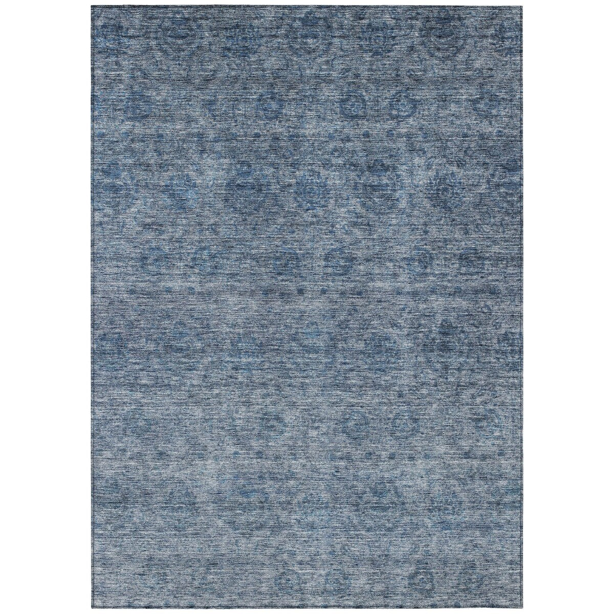 Tapis Chantille Damas Ombre lavable en machine pour intérieur/extérieur