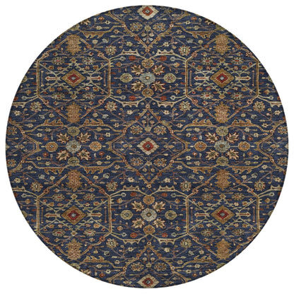 Tapis persan traditionnel en chantille lavable en machine pour intérieur/extérieur