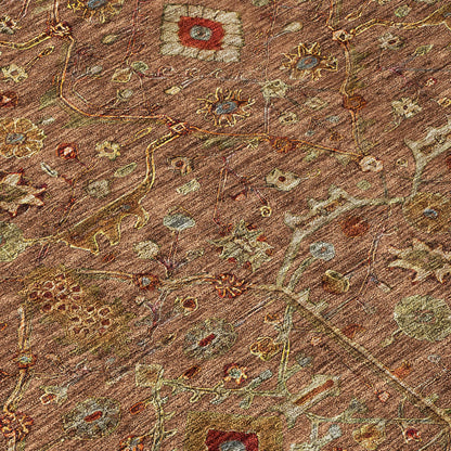 Tapis persan traditionnel en chantille lavable en machine pour intérieur/extérieur