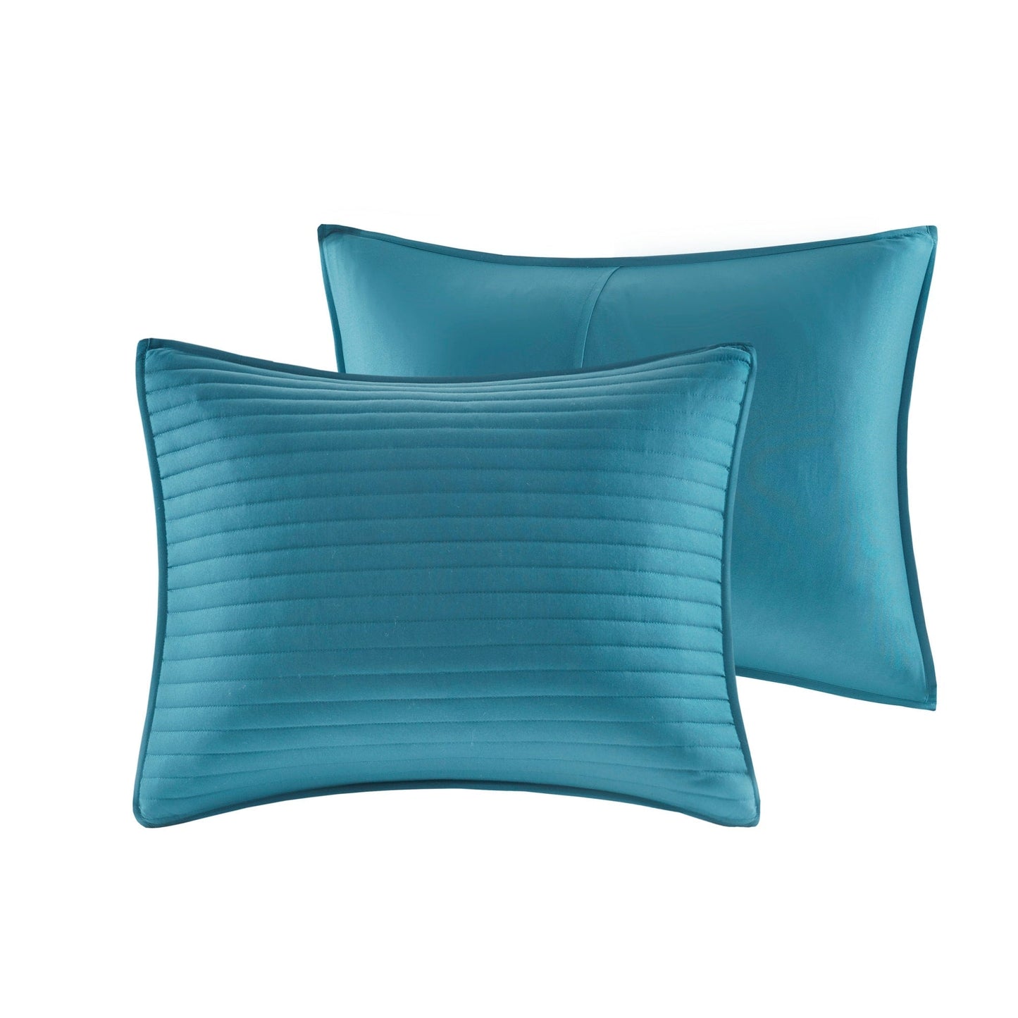 Collection de couette et de courtepointe imprimée en seersucker 8 pièces Madison Park Anchorage