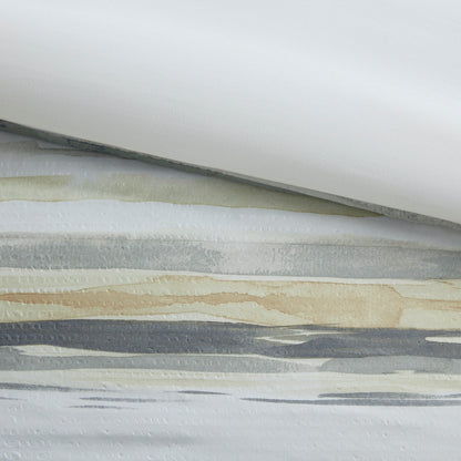 Collection de couette et de courtepointe imprimée en seersucker 8 pièces Madison Park Anchorage