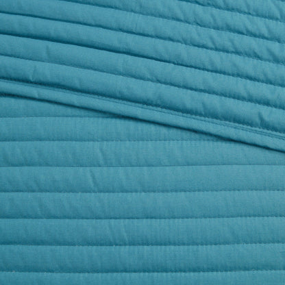 Collection de couette et de courtepointe imprimée en seersucker 8 pièces Madison Park Anchorage