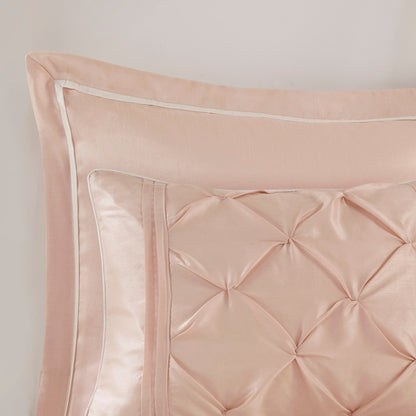 Ensemble de literie Madison Park Essentials Loretta 24 pièces avec rideaux et draps