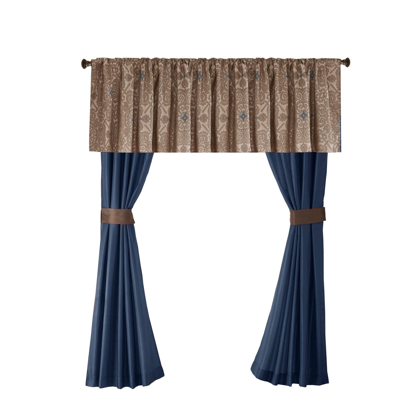 Madison Park Essentials Parker Jacquard Brodé, Ensemble de chambre 24 pièces