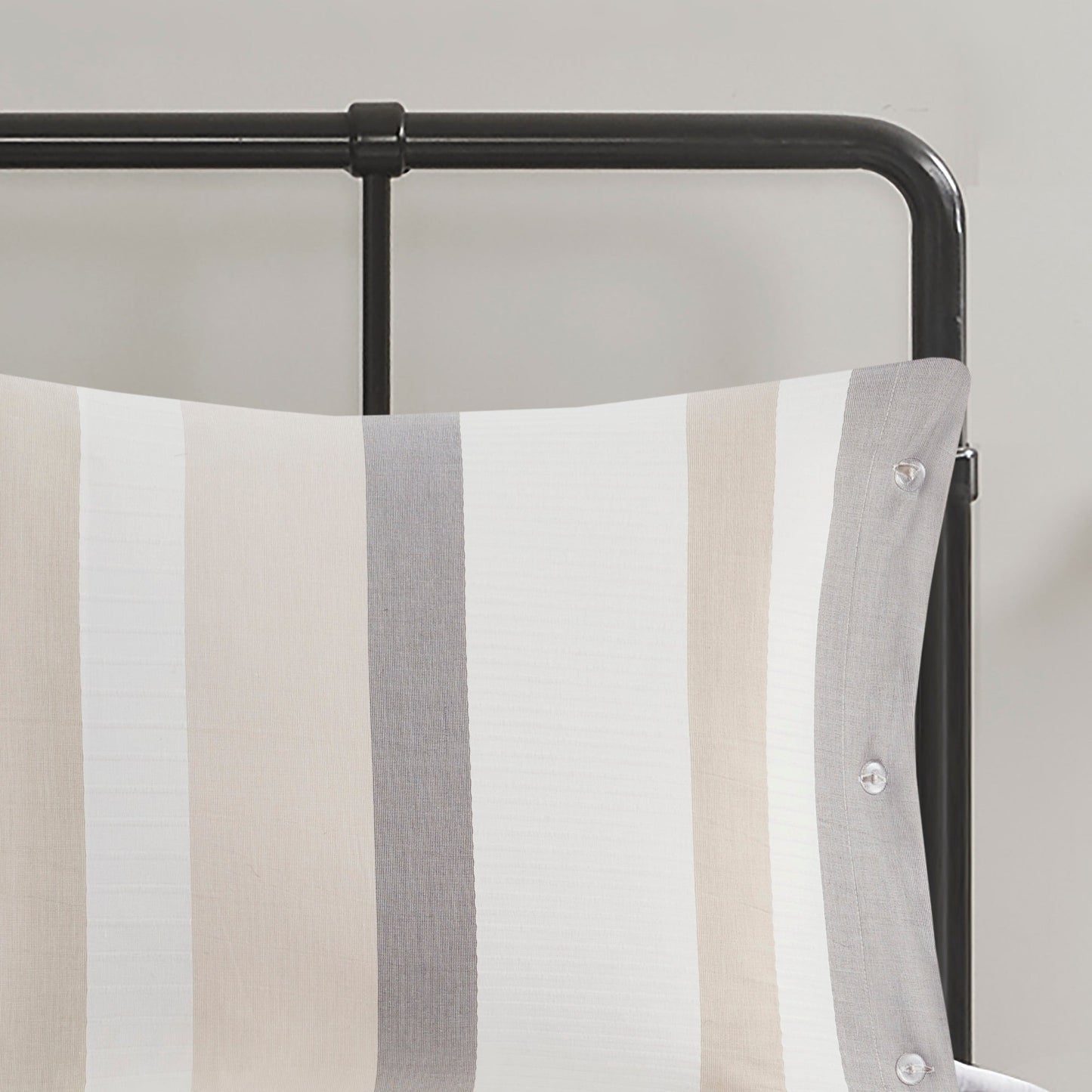 Ensemble de couette jacquard 5 pièces Madison Park Levi Blue/Naturel