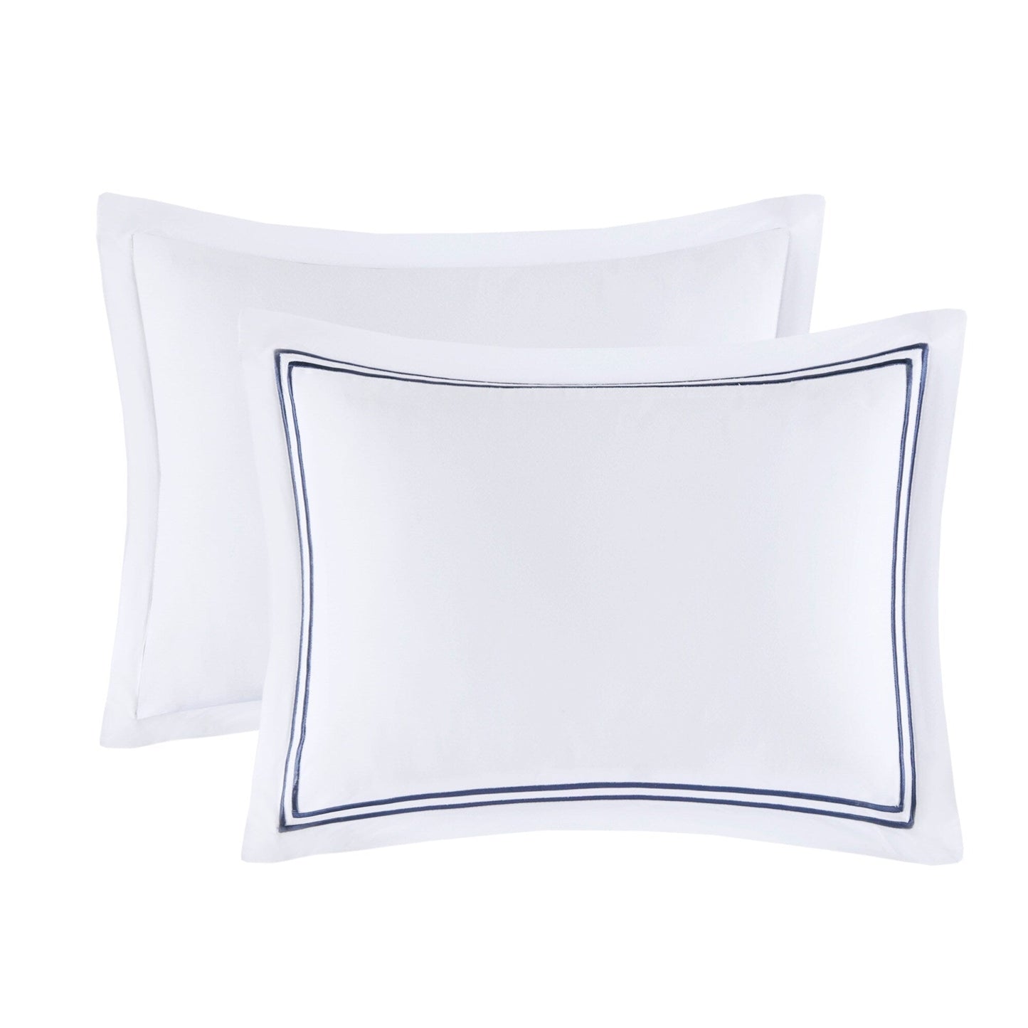 Parure de lit Madison Park Signature, collection de luxe, 500 fils au pouce carré, 100 % satin de coton brodé