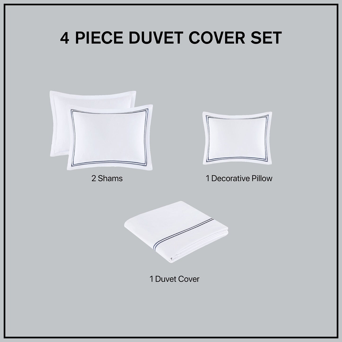 Parure de lit Madison Park Signature, collection de luxe, 500 fils au pouce carré, 100 % satin de coton brodé