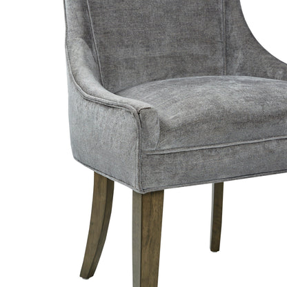 Chaises de salle à manger rembourrées Madison Park Signature Ultra avec pieds en bois (lot de 2) - Non disponible