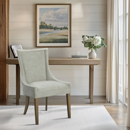 Chaises de salle à manger rembourrées Madison Park Signature Ultra avec pieds en bois (lot de 2) - Non disponible