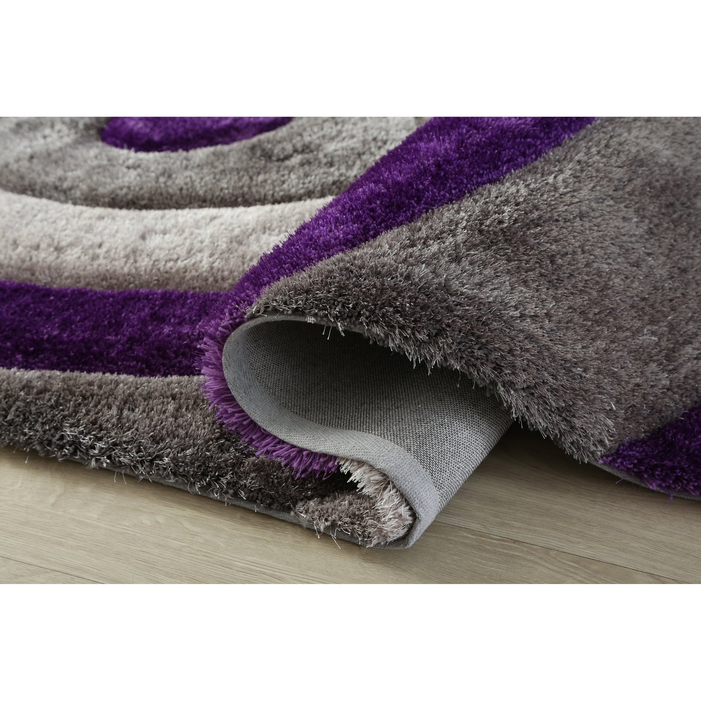 Tapis Mateos Shag à motif abstrait