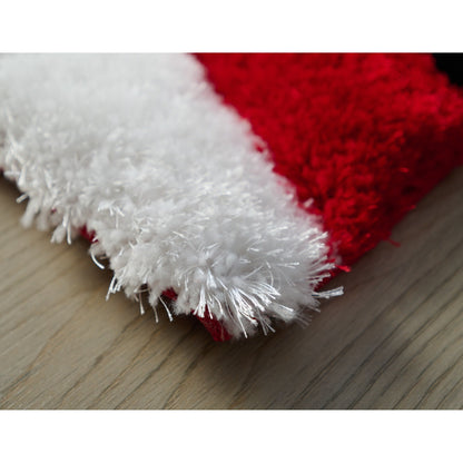 Tapis Mateos Shag à motif abstrait