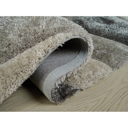 Tapis Mateos Shag à motif abstrait