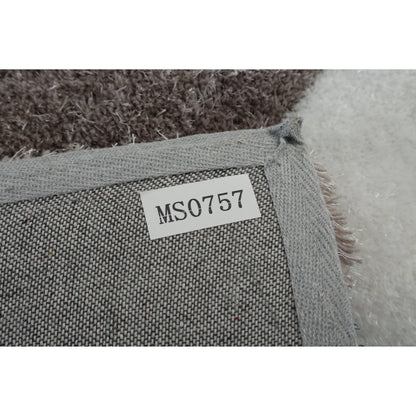 Tapis Mateos Shag à motif abstrait