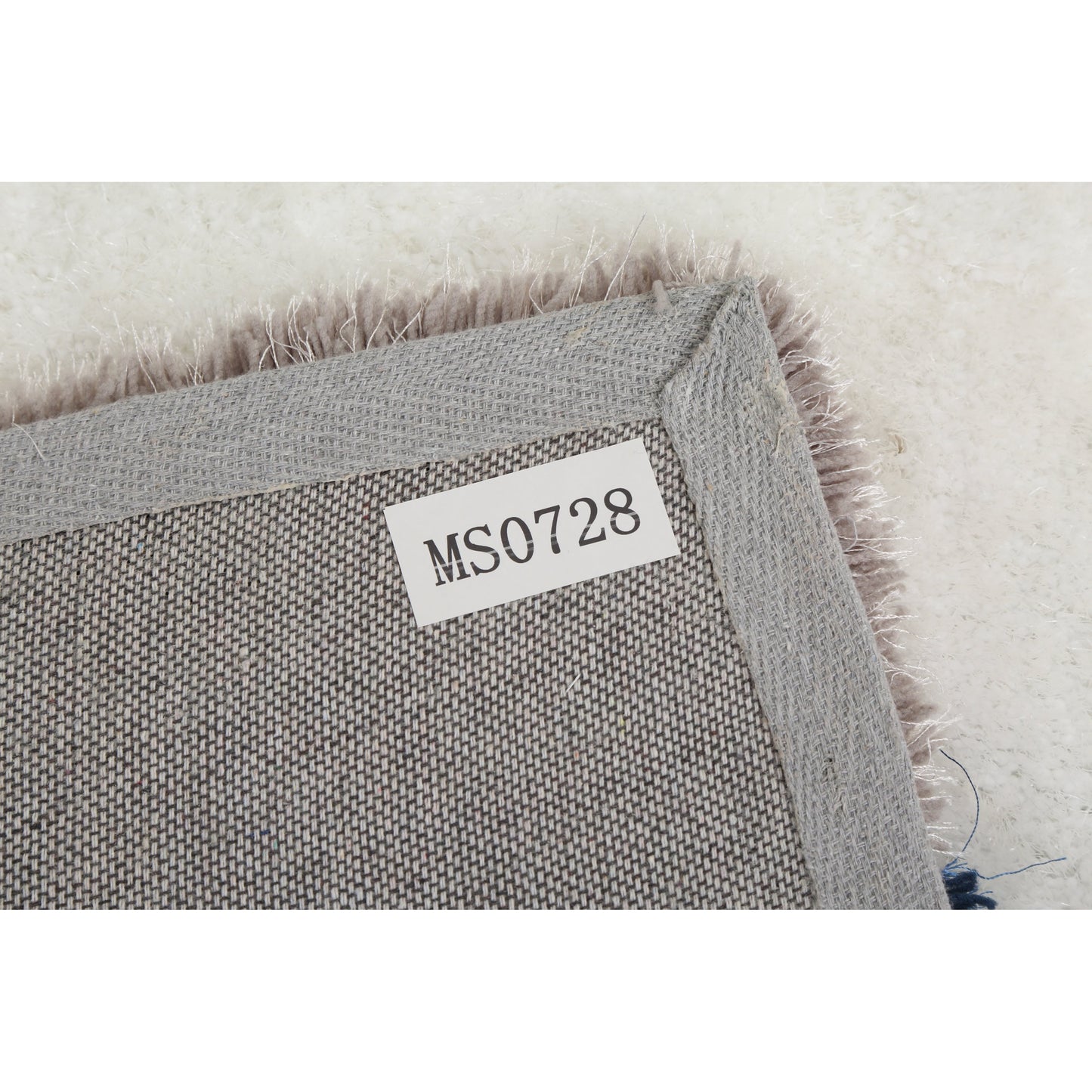 Tapis Mateos Shag à motif abstrait