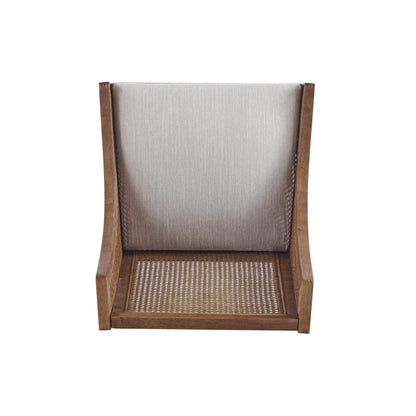 Chaises de salle à manger rembourrées en rotin et bois Maurers (lot de 2) par Christopher Knight Home