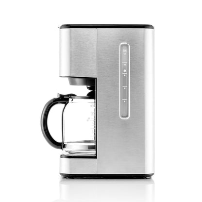 Cafetière à filtre Melitta Aroma Tocco Plus 12 tasses, chaude et glacée, avec carafe en verre et écran tactile