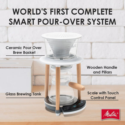Système de café filtre intelligent connecté Melitta Senz V