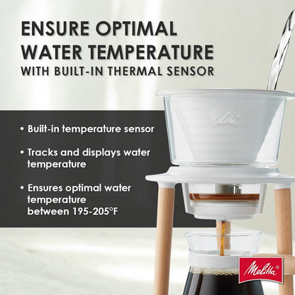 Système de café filtre intelligent connecté Melitta Senz V