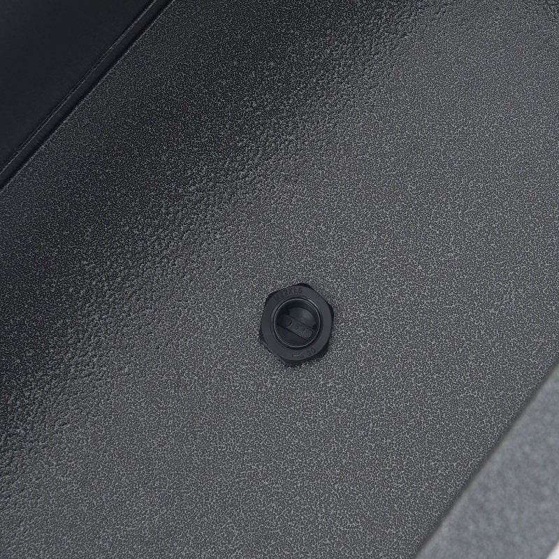 Jardinière métallique robuste pour plantes d'extérieur, 38 x 10 x 30 pouces (96,5 x 25,5 x 76 cm) avec séparateur en métal - 38 x 30 x 10