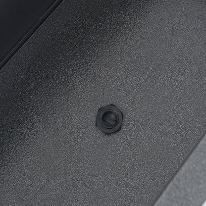 Jardinière métallique robuste pour plantes d'extérieur, 38 x 10 x 30 pouces (96,5 x 25,5 x 76 cm) avec séparateur en métal - 38 x 30 x 10