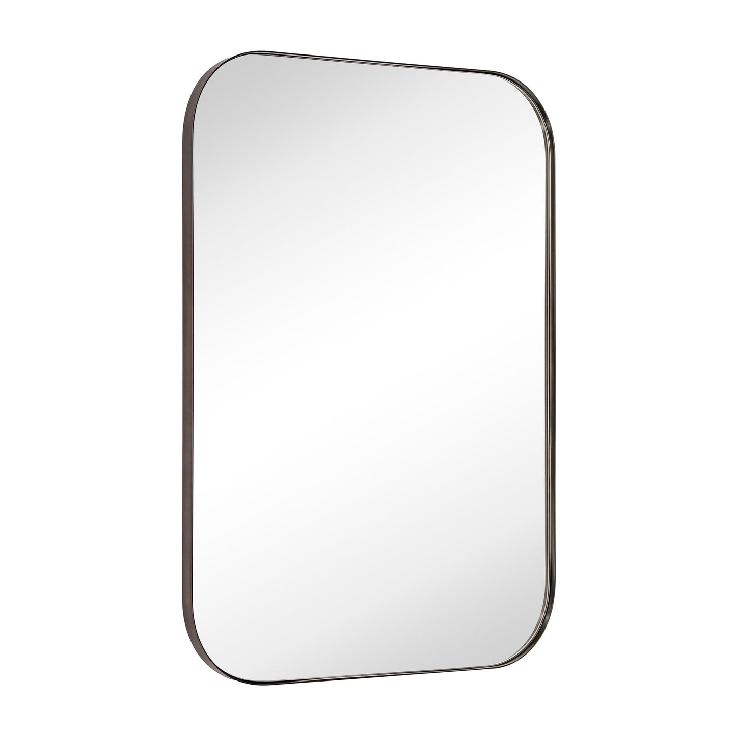 Miroirs muraux arrondis en métal style moderne chic du milieu du siècle TEHOME
