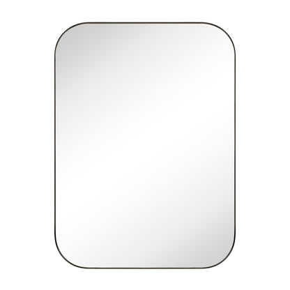 Miroirs muraux arrondis en métal style moderne chic du milieu du siècle TEHOME