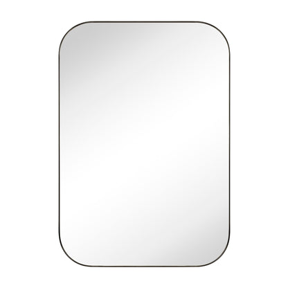 Miroirs muraux arrondis en métal style moderne chic du milieu du siècle TEHOME