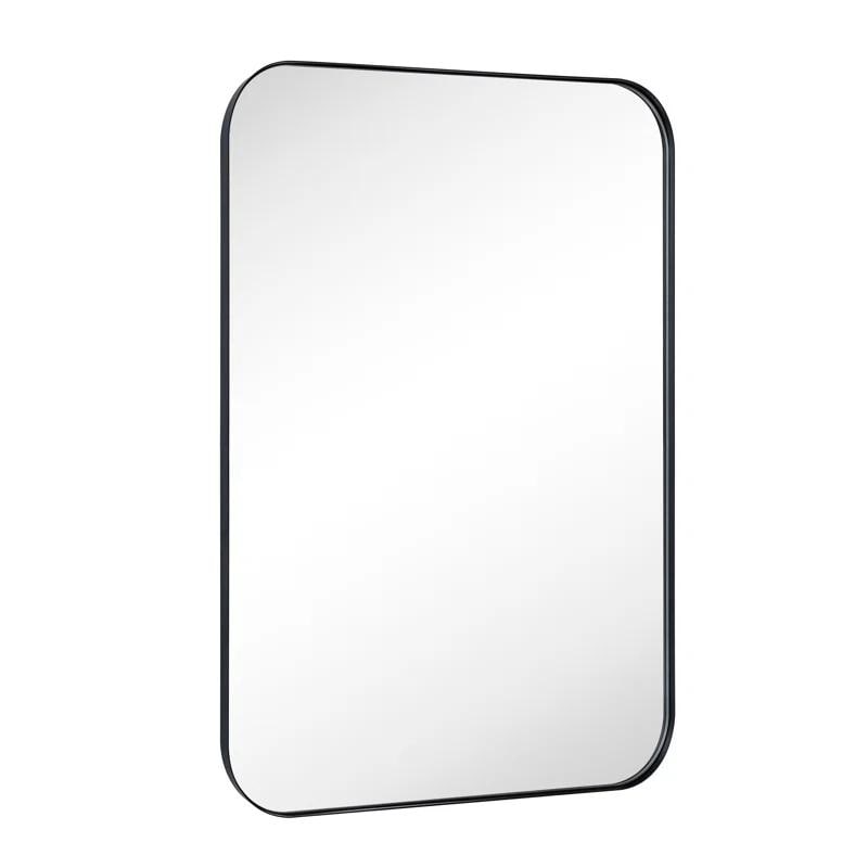 Miroirs muraux arrondis en métal style moderne chic du milieu du siècle TEHOME