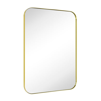 Miroirs muraux arrondis en métal style moderne chic du milieu du siècle TEHOME
