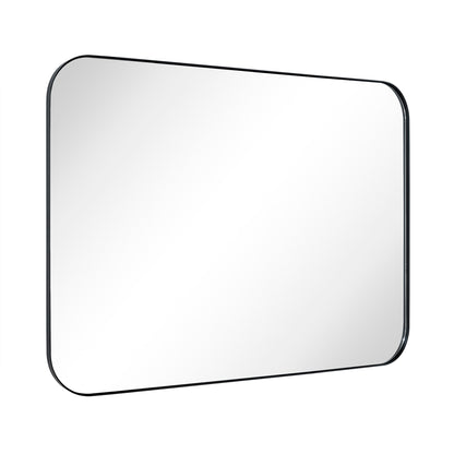 Miroirs muraux arrondis en métal style moderne chic du milieu du siècle TEHOME