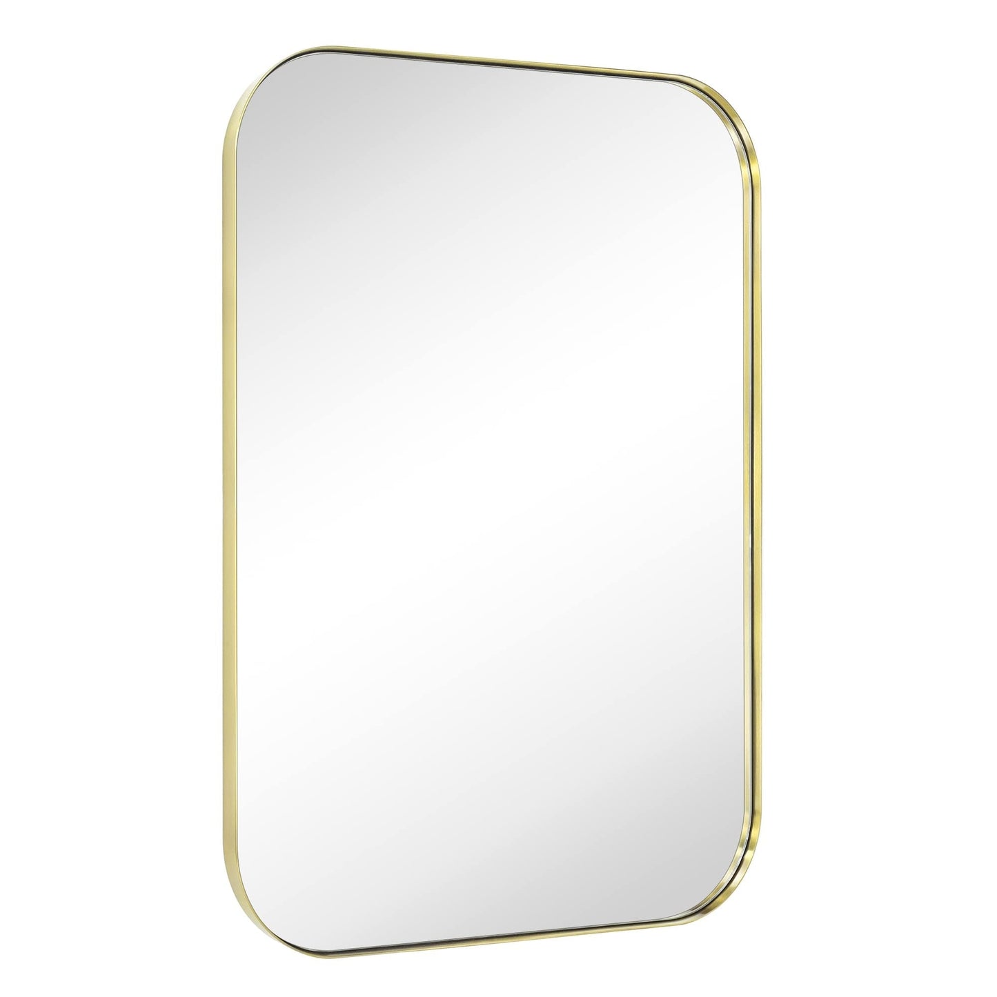 Miroirs muraux arrondis en métal style moderne chic du milieu du siècle TEHOME