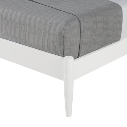 Lit à panneaux de style Mid-Century