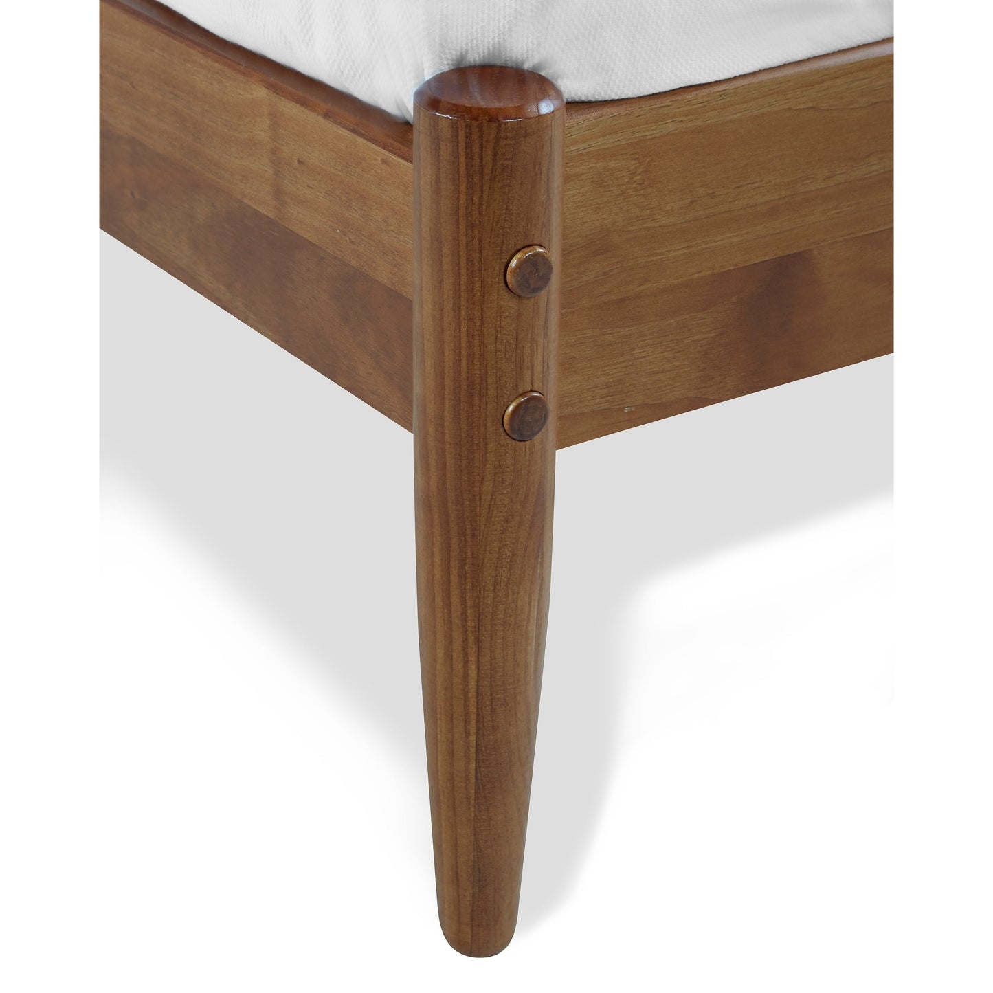 Lit à panneaux de style Mid-Century