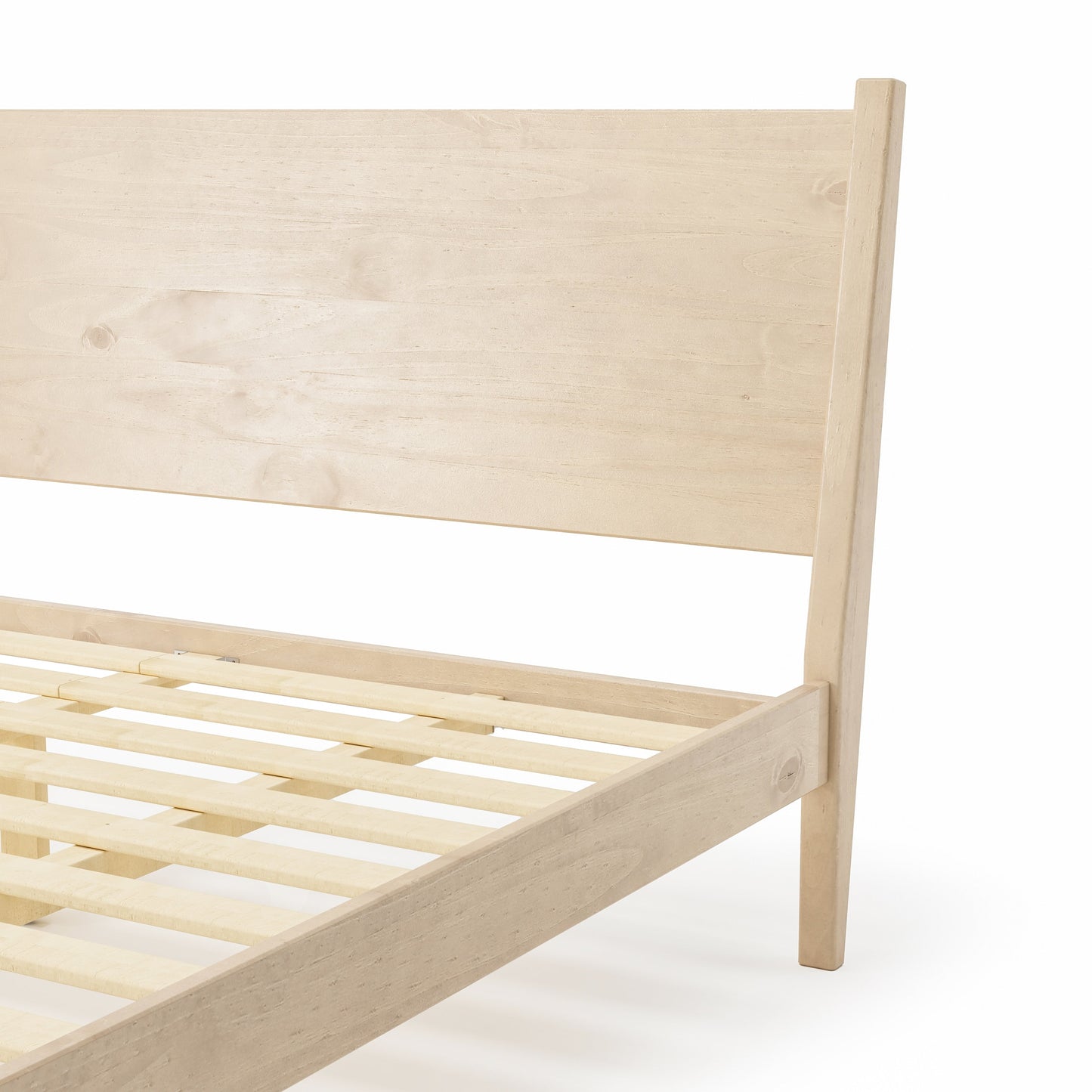 Lit à panneaux de style Mid-Century