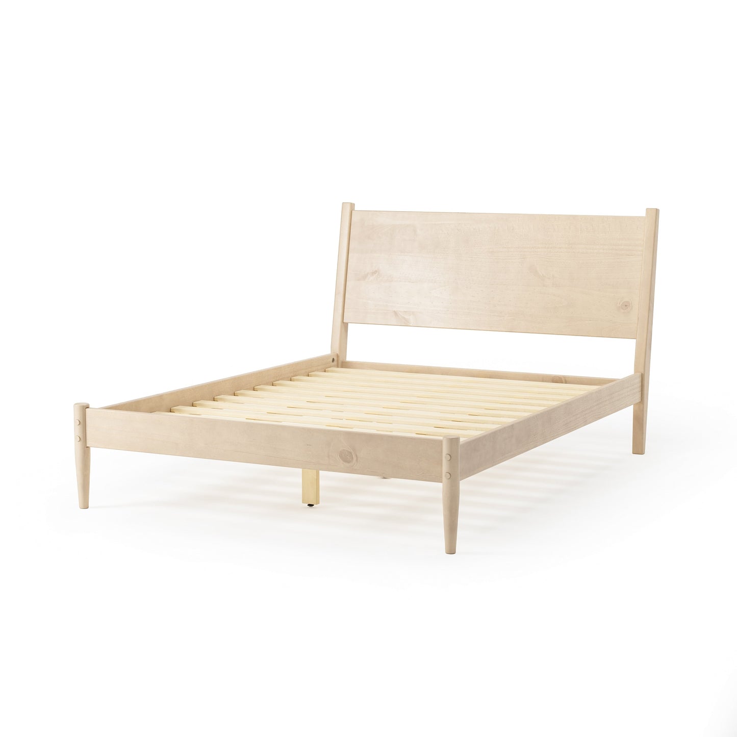 Lit à panneaux de style Mid-Century